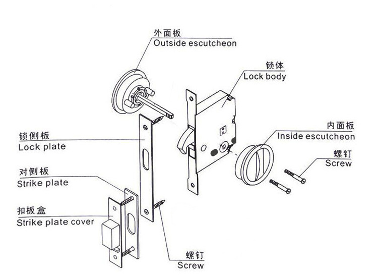 草莓视频在线免费下载草莓视频黄片RSL-610BK 室內移門擰手鎖